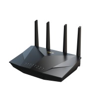 ASUS RT-AX5400 router sem fios Gigabit Ethernet Dual-band (2,4 GHz 5 GHz) Preto