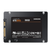 Disco SSD SAMSUNG 870 Evo 500GB (2.5'' - SATA III - 560 MB s)