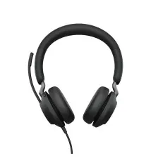 Auscultadores JABRA Evolve2 40 SE (USB-C - Com Fios - Preto)