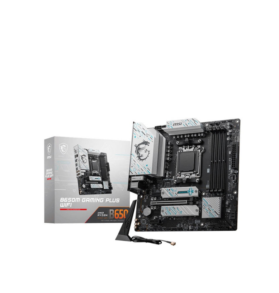 Motherboard AMD MSI B650M GAMING PLUS (Ranhura AM5 - DDR5-SDRAM - 192 GB)