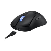 ASUS ROG Keris II Ace Wireless AimPoint Black rato Jogos Mão direita RF Wireless + Bluetooth + USB Type-A Ótico 42000 DPI