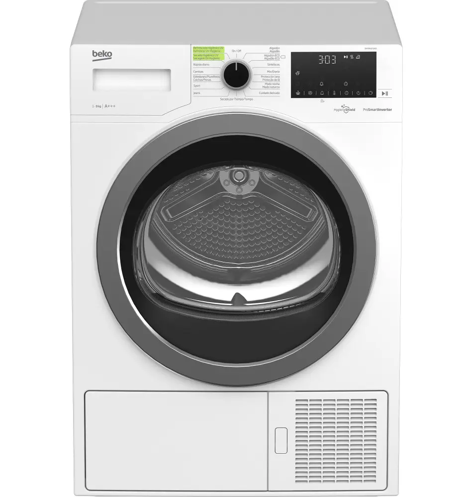 Máquina de Secar BEKO DH9532GAO (Independente - 9 kg - Branco)