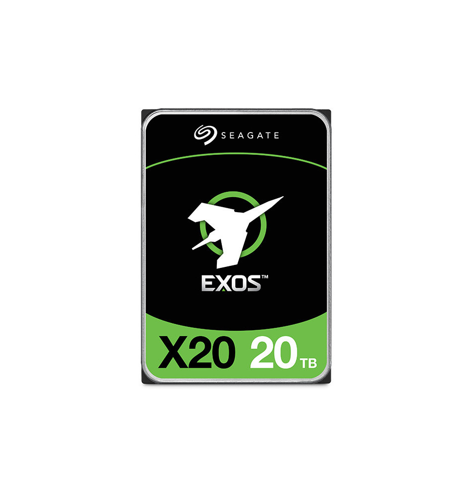 Disco Rígido SEAGATE Enterprise Exos X20 20TB (3.5" - 6Gbits s - 7200RPM)