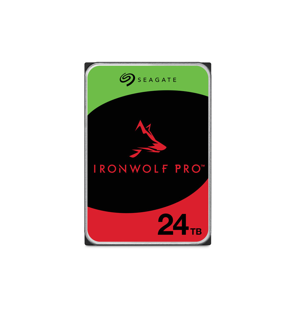 Disco Rígido SEAGATE IronWolf Pro 24TB (3.5'' - 6Gbit s - 7200 RPM)