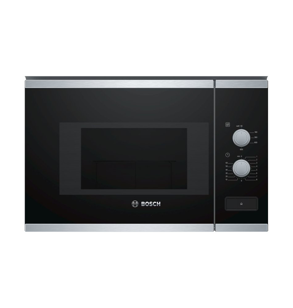 Micro-ondas BOSCH BFL520MS0 800W (Encastre - 20L - Preto)