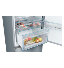 Frigorífico Combinado BOSCH Serie 4 KGN36VIEA (Independente - 326L - Inox)