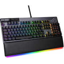 ASUS ROG Strix Flare II Animate teclado Jogos USB QWERTZ Alemão Preto