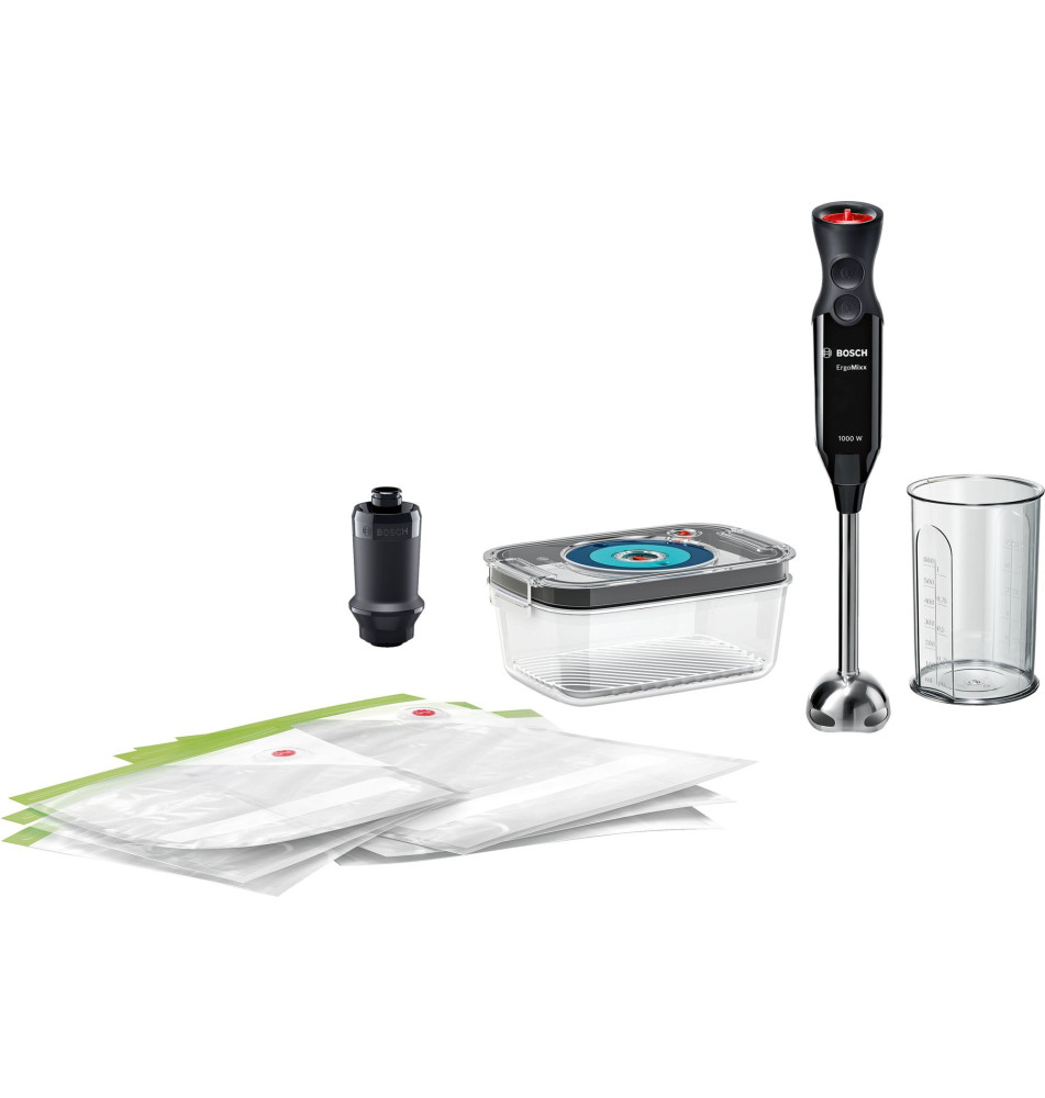 Liquidificadora BOSCH MS6CB61V1 (0,6L - 1000 W - Preto)