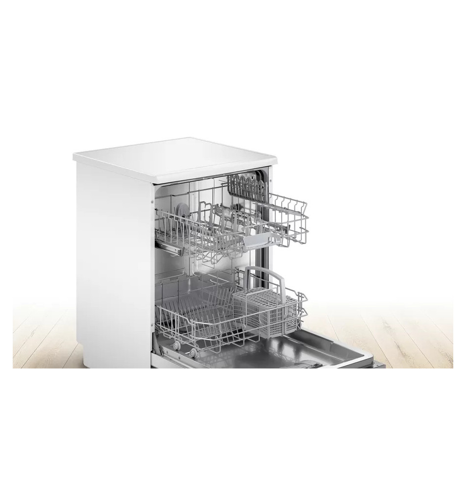 Máquina de Lavar Loiça BOSCH Serie 2 SMS2HTW60E (Independente - 12 talheres - Branco)