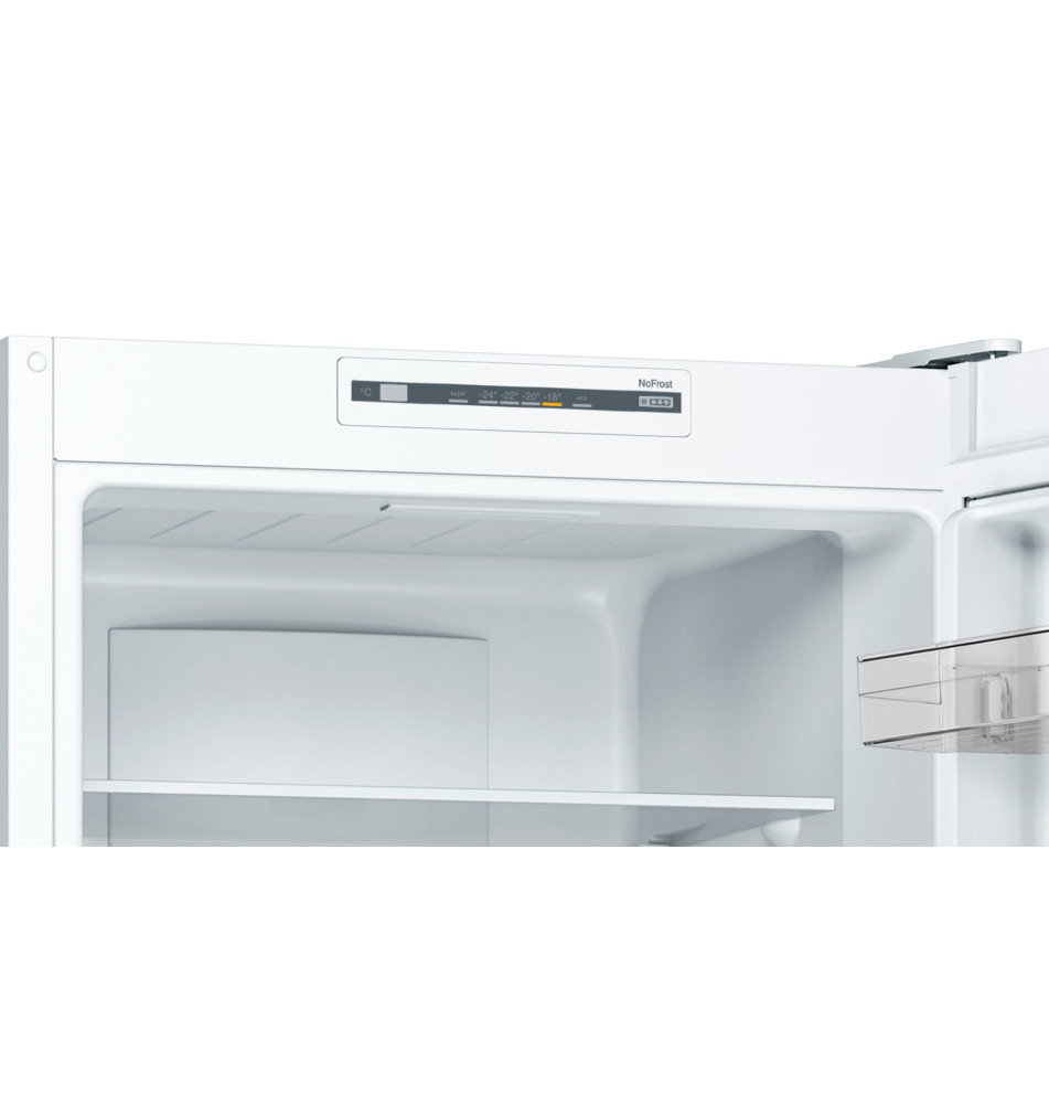 Frigorífico Combinado BOSCH Serie 2 KGN33NWEB (Independente - 282L - Branco)