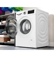 Máquina de Lavar Roupa BOSCH Serie 6 WGG144Z0ES (Independente - 9Kg - Branco)