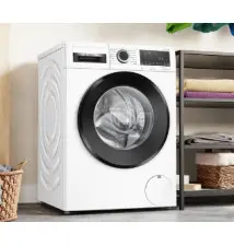 Máquina de Lavar Roupa BOSCH Serie 6 WGG144Z0ES (Independente - 9Kg - Branco)
