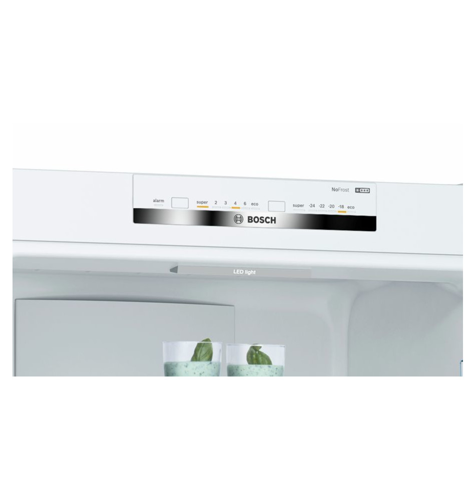 Frigorífico Combinado BOSCH Serie 4 KGN39VWEA (Independente - 368L - Branco)