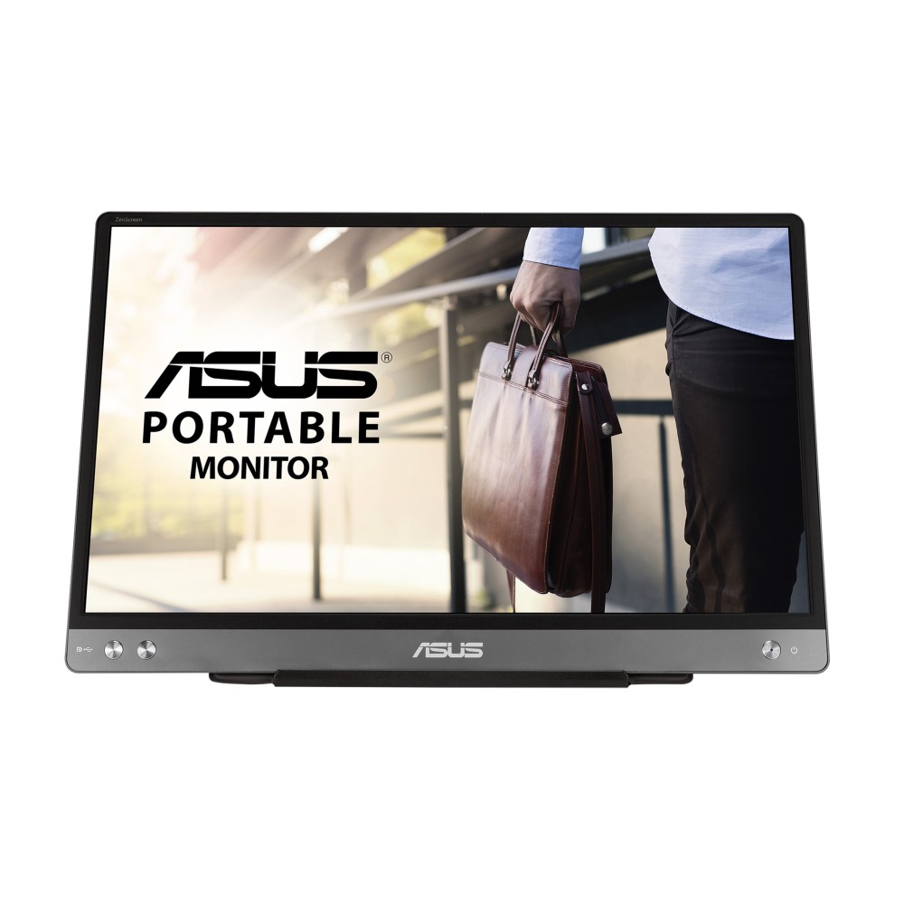 ASUS MB14AC monitor de ecrã 35,6 cm (14") 1920 x 1080 pixels Full HD Cinzento