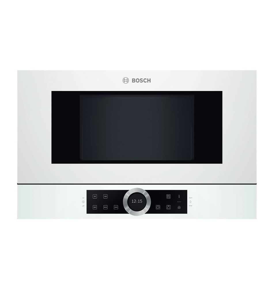 Micro-ondas BOSCH Serie 8 BFL634GW1 900W (Encastre - 21L - Branco)