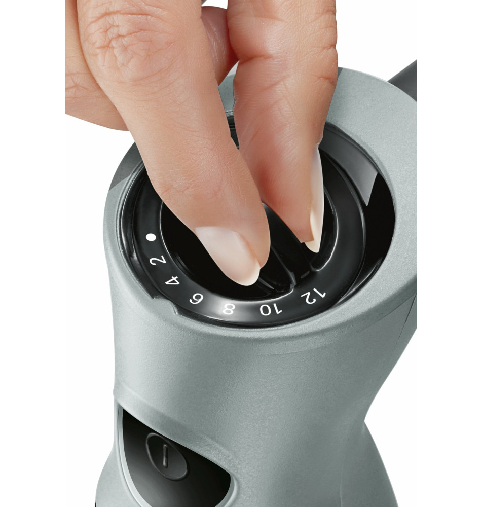 Liquidificador BOSCH MSM67170 (750 W - 12 velocidades - Preto Prateado)