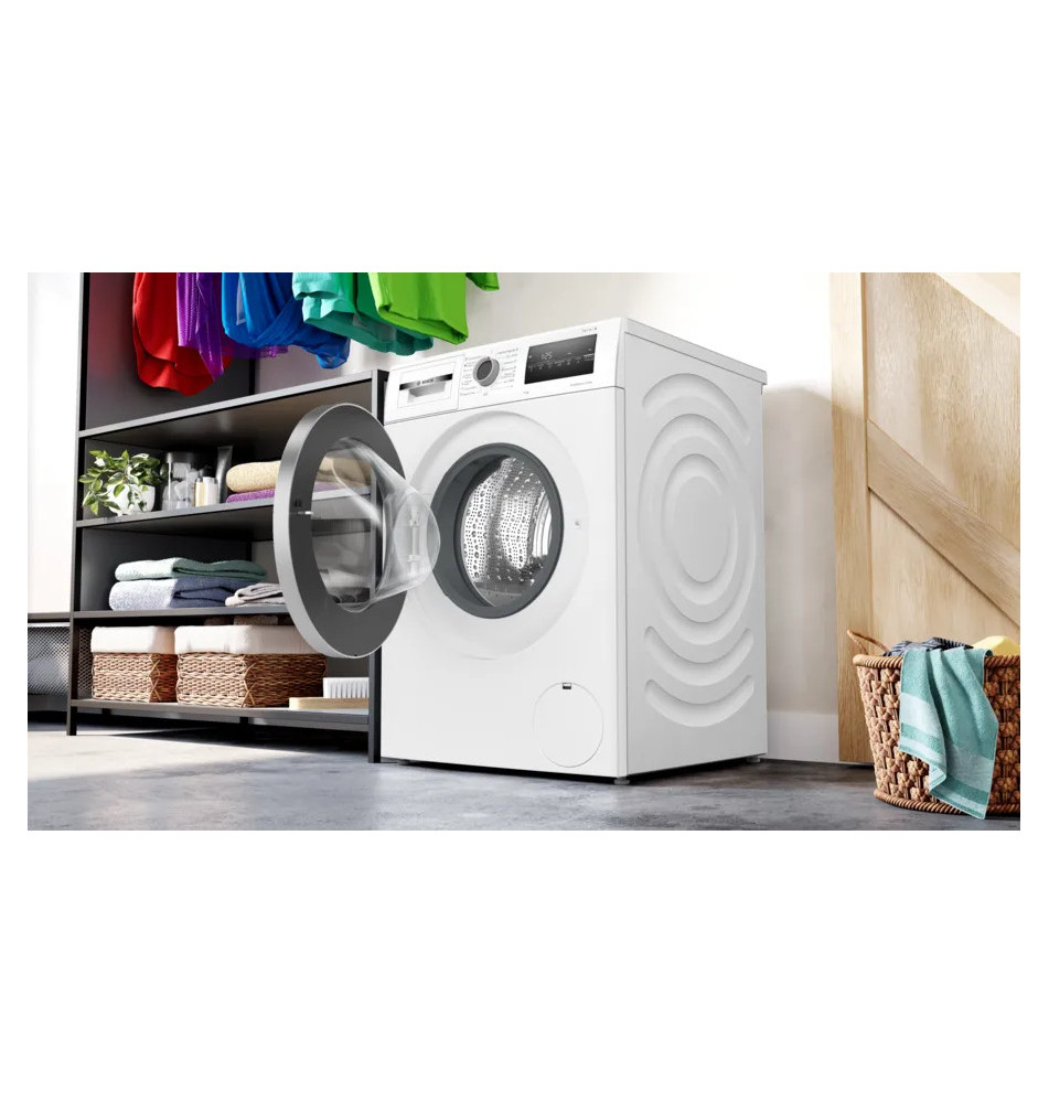 Máquina de Lavar Roupa BOSCH Serie 4 WAN28286ES (Independente - 8Kg - Branco)