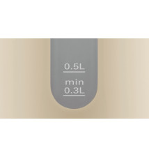 Chaleira Elétrica BOSCH TWK7507 (1,7L - 2200W - Creme)