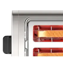Torradeira BOSCH TAT4P420 (2 fatias - 970W - Preto Inox)