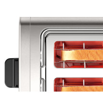 Torradeira BOSCH TAT4P420 (2 fatias - 970W - Preto Inox)