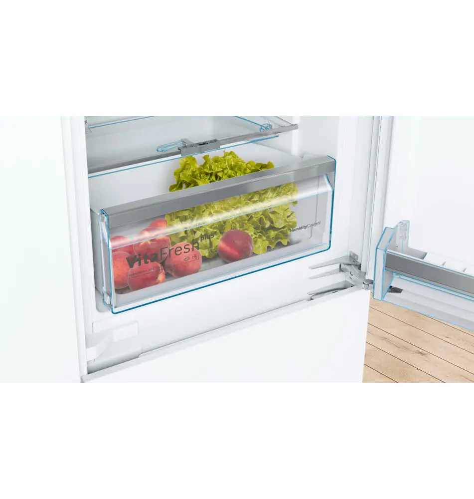 Frigorífico Combinado BOSCH Serie 6 KIN86AFF0 (Encastre - 254L - Branco)