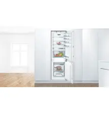 Frigorífico Combinado BOSCH Serie 6 KIN86AFF0 (Encastre - 254L - Branco)