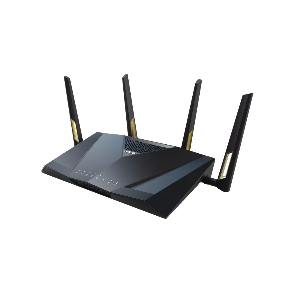ASUS RT-AX88U Pro router sem fios Gigabit Ethernet Dual-band (2,4 GHz 5 GHz) Preto