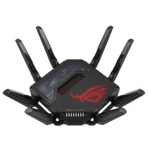 ASUS ROG Rapture GT-BE98 router sem fios 10 Gigabit Ethernet Quad-band (2.4 GHz 5 GHz-1 5 GHz-2 6 GHz) Preto