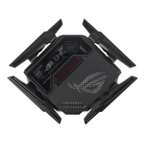 ASUS ROG Rapture GT-BE98 router sem fios 10 Gigabit Ethernet Quad-band (2.4 GHz 5 GHz-1 5 GHz-2 6 GHz) Preto