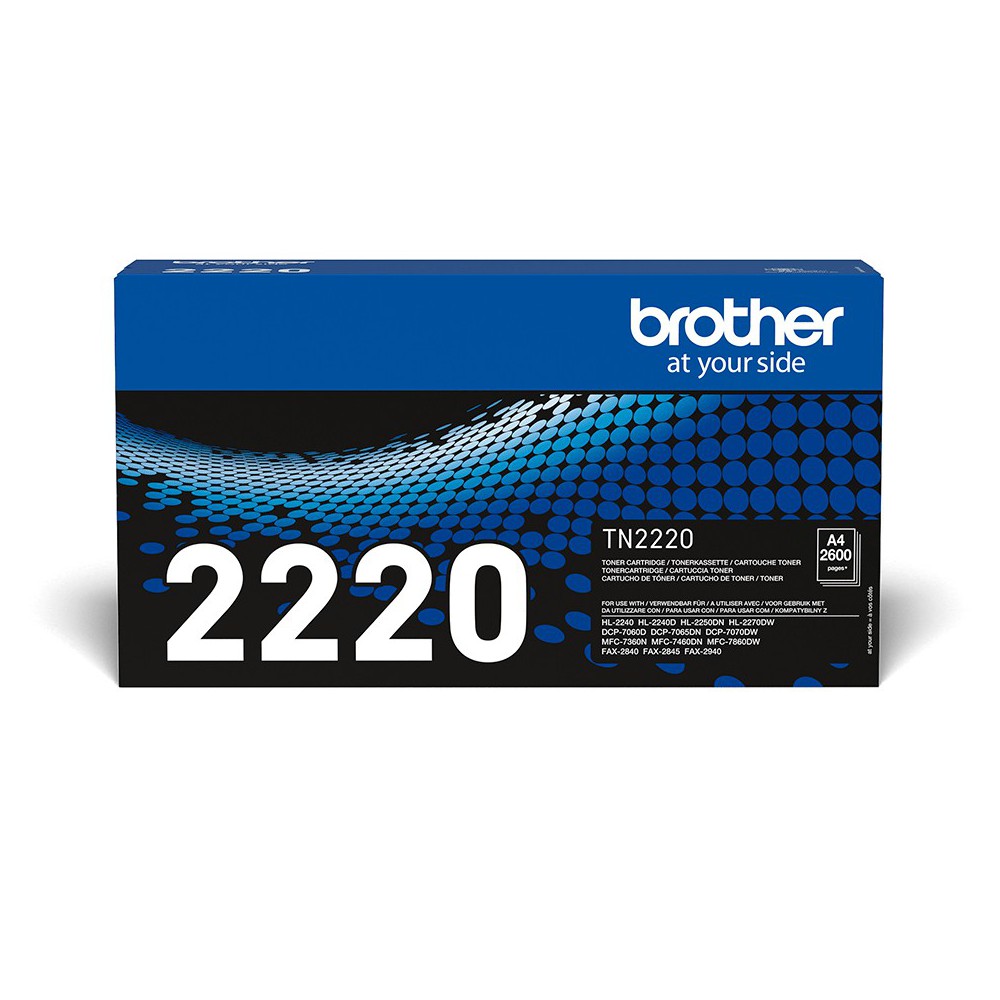 Brother TN-2220 toner 1 unidade(s) Original Preto