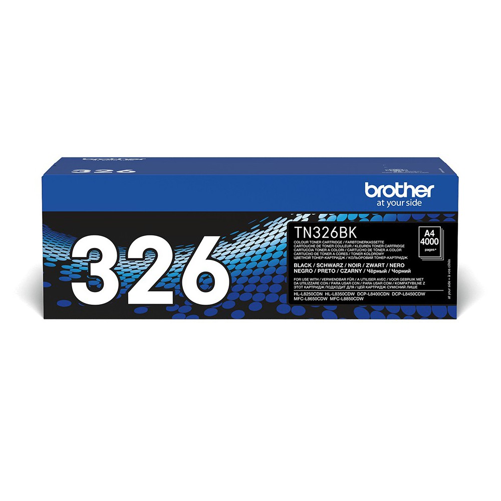 Brother TN-326BK toner 1 unidade(s) Original Preto