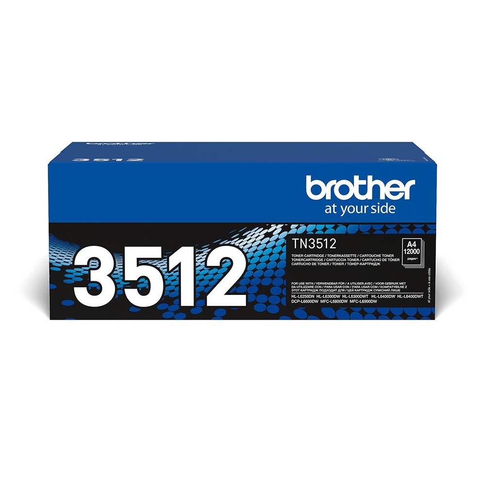 Brother TN-3512 toner 1 unidade(s) Original Preto