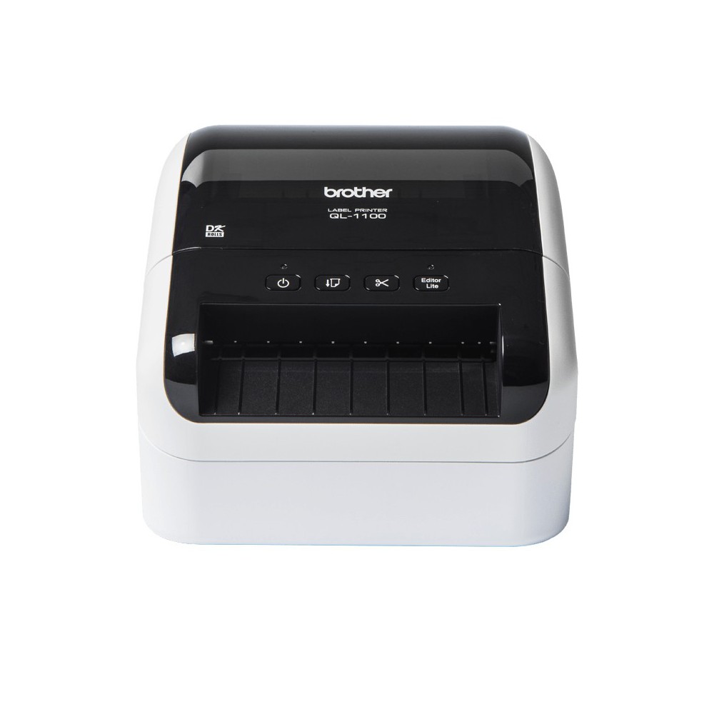 Brother QL-1100C impressora de etiquetas Acionamento térmico direto 300 x 300 DPI 110 mm seg Com fios