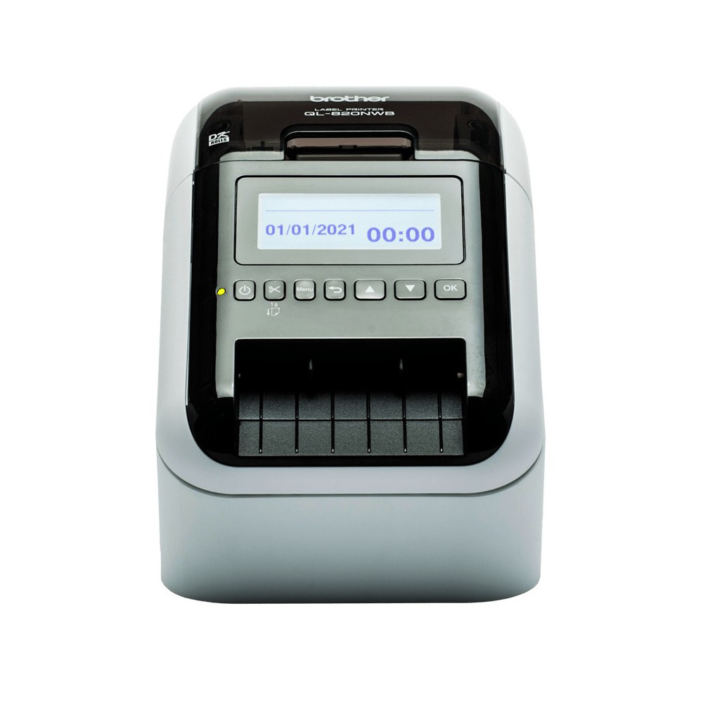 Brother QL-820NWBVMXX1 impressora de etiquetas Acionamento térmico direto Cor 300 x 600 DPI 176 mm seg Com fios e sem fios