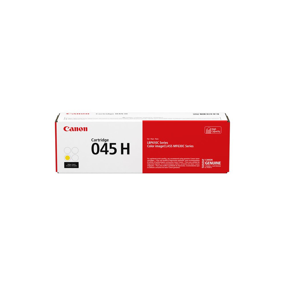 Canon 045 H toner 1 unidade(s) Original Amarelo