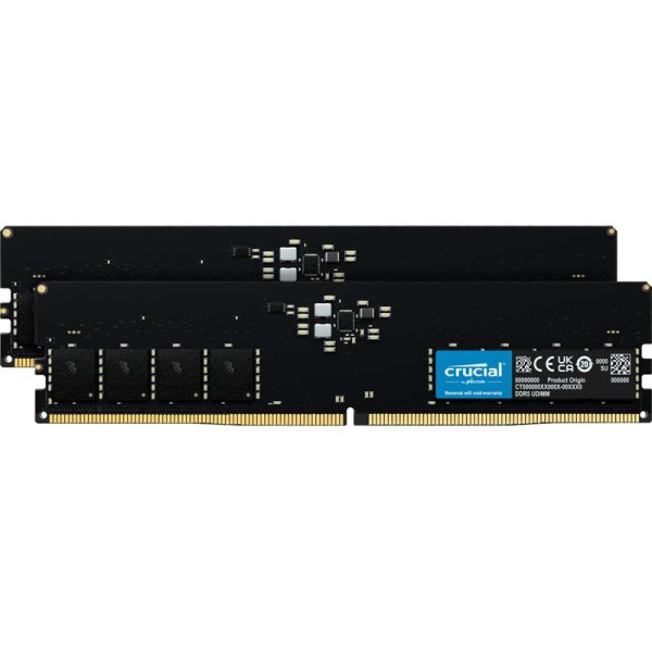 Memória RAM Crucial 64GB (2x32GB) 4800 Mhz CL40 DDR5