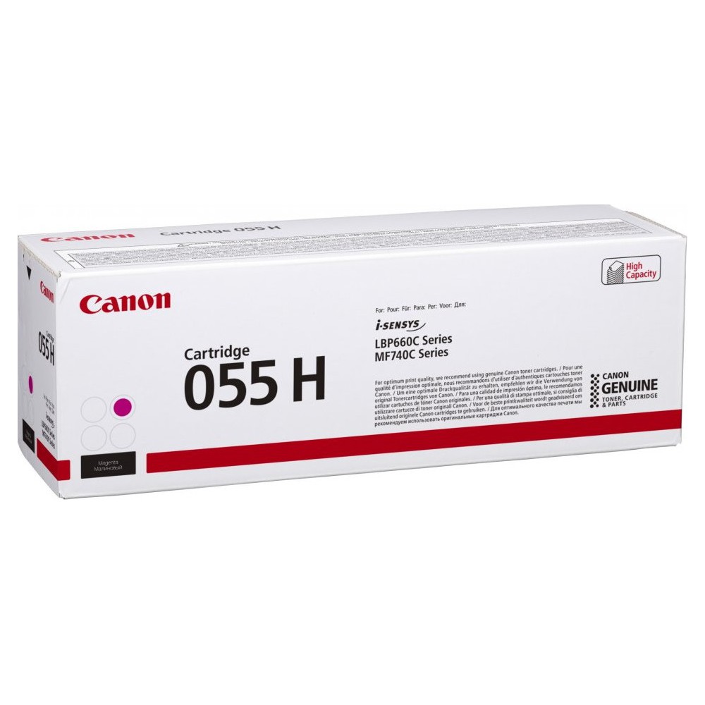 Canon 055H toner 1 unidade(s) Original Magenta