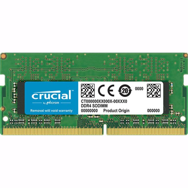 Memória DDR4 SoDIMM Crucial 8GB (1x8GB) 2400 Mhz (PC4-19200) CL17