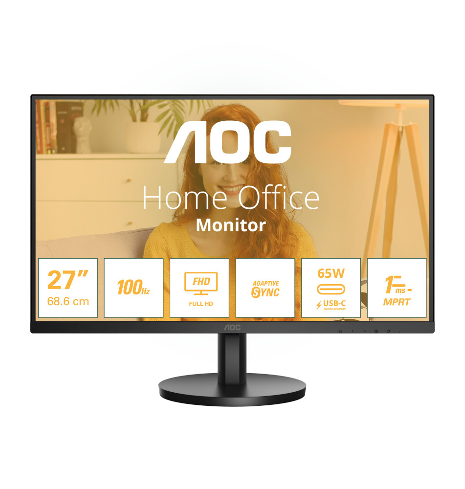 Monitor AOC 27B3CA2 27" (1ms - 100Hz - IPS)