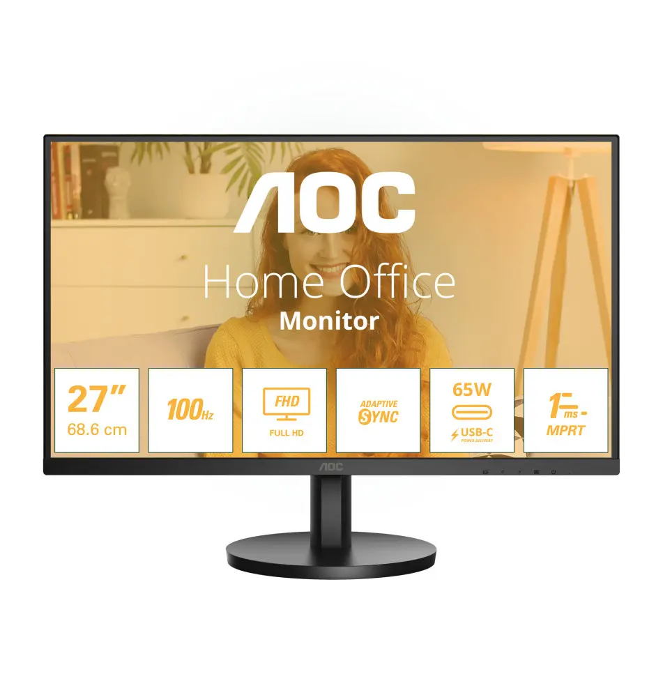 Monitor AOC 27B3CA2 27" (1ms - 100Hz - IPS)