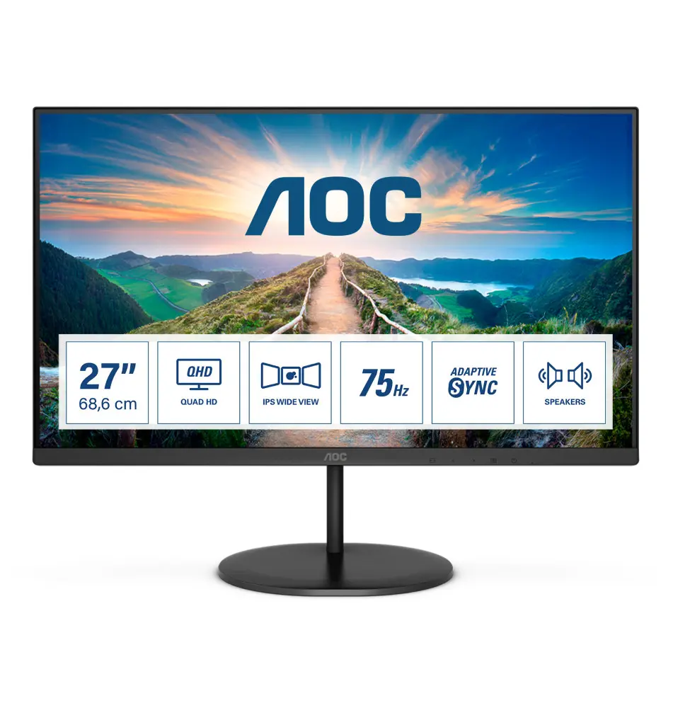 Monitor AOC V4 Q27V4EA 27" (4ms - 75Hz - IPS)