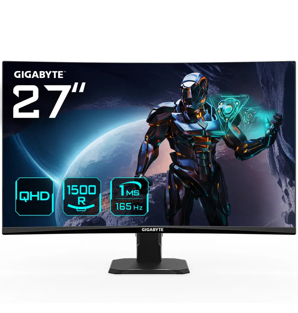 Monitor GIGABYTE GS27QC 27" (1ms - 165Hz - VA)