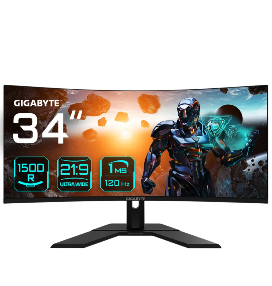 Monitor GIGABYTE GS34WQC 34" (1ms - 120Hz - VA)