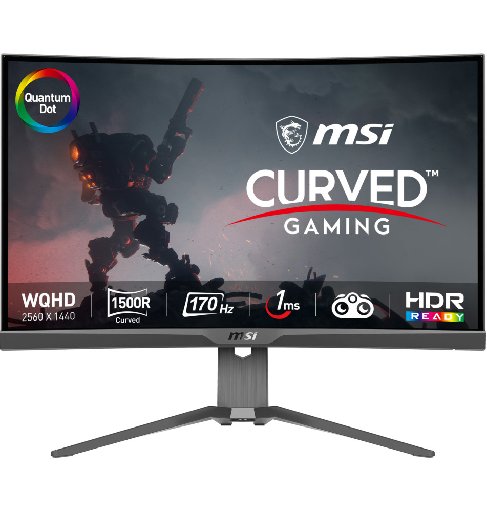 Monitor MSI MAG 275CQRF QD 27" (1ms - 170Hz - VA)