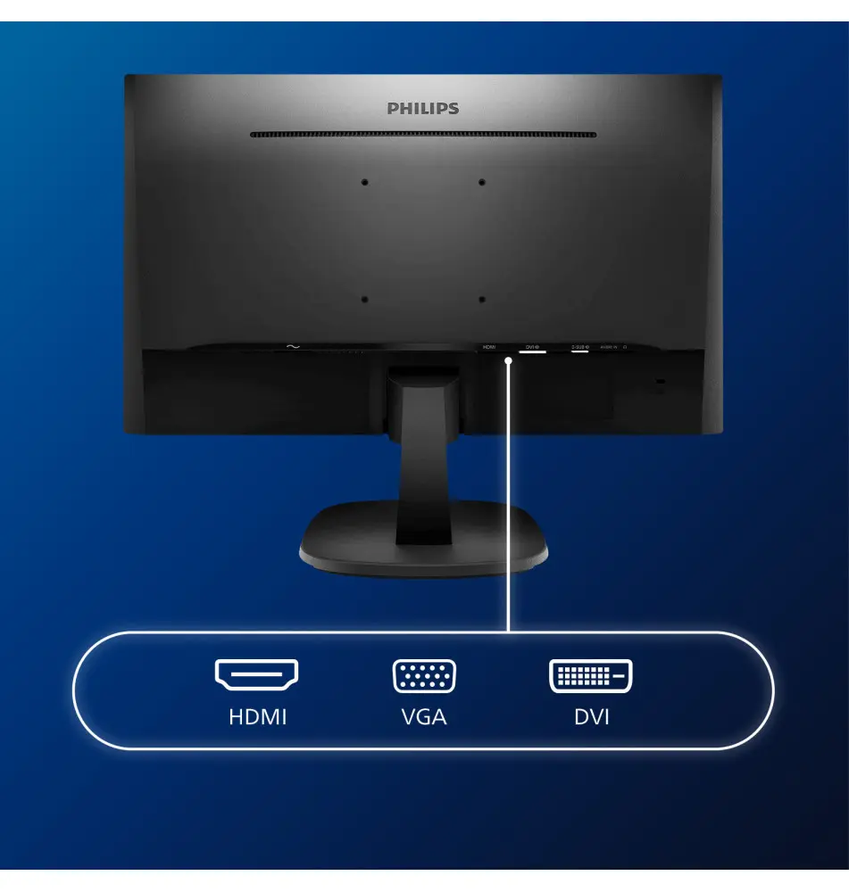 Monitor PHILIPS V Line 243V7QDAB 24'' (4ms - 75Hz - IPS)