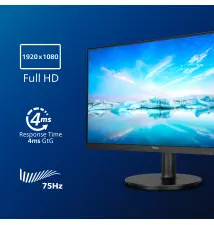 Monitor PHILIPS 241V8LA 24" (4ms - 75Hz - VA)