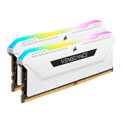 Memória DDR4 Corsair Vengeance RGB Pro SL White 16GB (2X8GB) 3200 MHz (PC4-25600) CL16