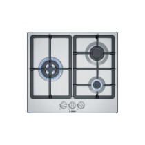 Bosch Serie 4 PGC6B5B90 placa Aço inoxidável Embutido 60 cm Gás 3 zona(s)