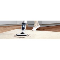 Bosch Serie 4 BBH32551 aspirador de mão Metálico, Branco Sem bolsa