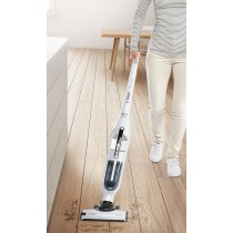 Bosch Serie 4 BBH32551 aspirador de mão Metálico, Branco Sem bolsa